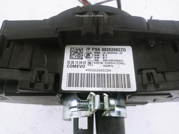 98262682ZD MANDO COMPLETO CITROEN C4 CACTUS |Desguaces La Cabaña