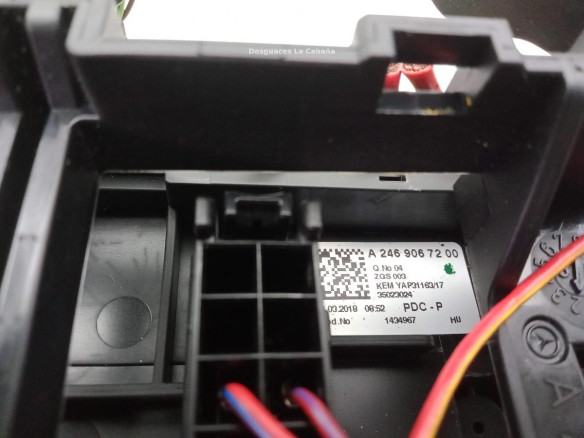A2469067200 CAJA FUSIBLES INTERIOR (BSI) MERCEDES BENZ CLASE GLA (X156) |Desguaces La Cabaña