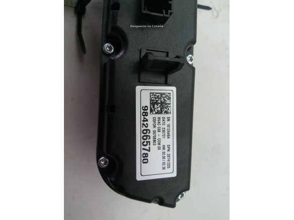 9842665780 MANDO CLIMA OPEL MOKKA |Desguaces La Cabaña