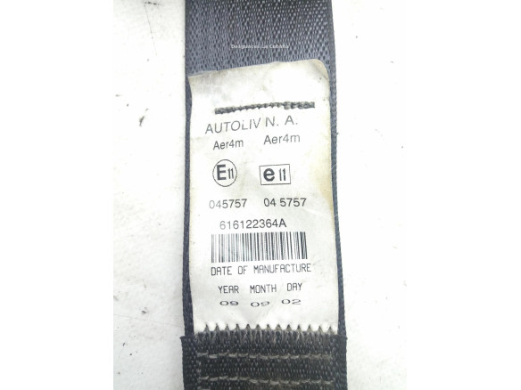 616122364A CINTURON TRA IZQ DODGE JOURNEY |Desguaces La Cabaña