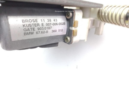 67628360512 ELEVALUNAS PUERTA LAT DEL DER BMW 5 (E39) |Desguaces La Cabaña
