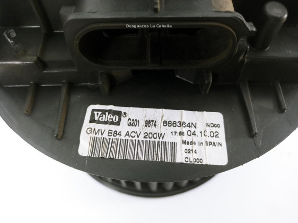 666364n MOTOR CALEFACCION RENAULT MEGANE II (BM0/1_, CM0/1_) |Desguaces La Cabaña
