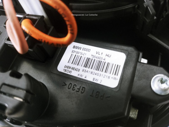931991901 MOTOR CALEFACCION BMW 3 Touring (F31) |Desguaces La Cabaña