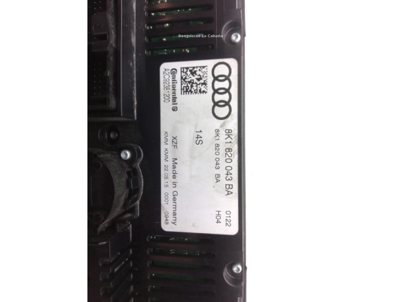 8K1820043BA MANDO CLIMA AUDI Q5 (8RB) |Desguaces La Cabaña