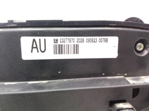 13277870 MANDO CLIMA OPEL INSIGNIA A (G09) |Desguaces La Cabaña