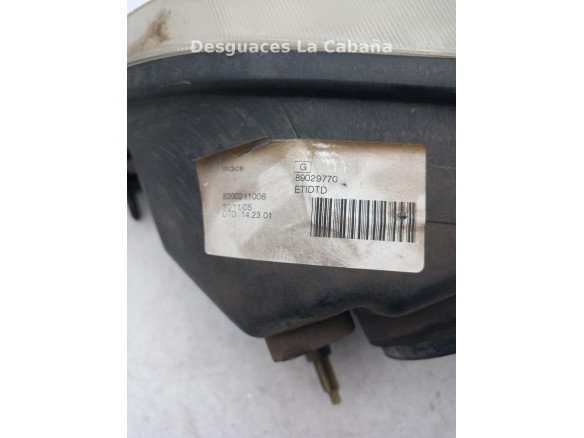 8200211006 FARO DERECHO DACIA LOGAN (LS_) |Desguaces La Cabaña