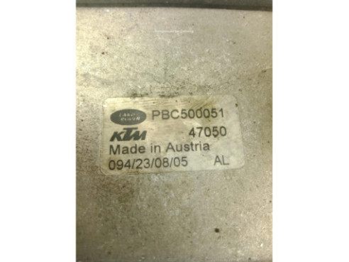 PBC500051 ENFRIADOR ACEITE MOTOR LAND ROVER RANGE ROVER SPORT (L320) |Desguaces La Cabaña
