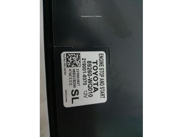89260WQ010  MODULO ELECTRONICO 2 TOYOTA LAND CRUISER PRADO (_J15_) |Desguaces La Cabaña