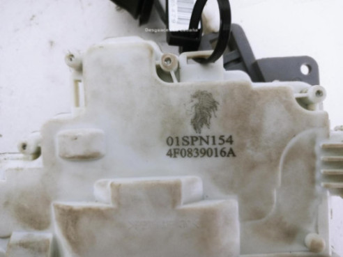 4F0839016A CERRADURA PUERTA LAT TRA DER AUDI A6 Allroad (4FH, C6) |Desguaces La Cabaña