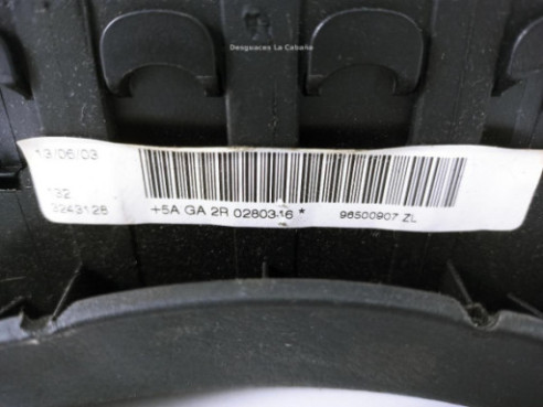 96500907ZL AIRBAG IZQ PEUGEOT 406 (8B) |Desguaces La Cabaña