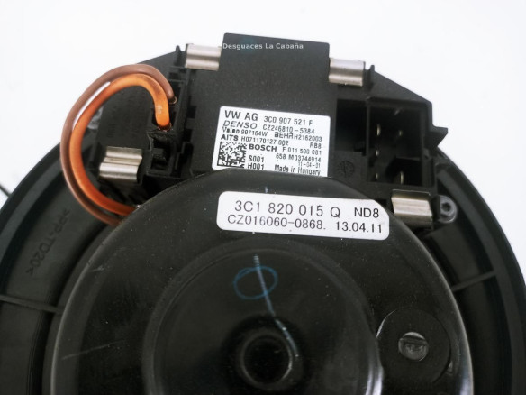3C1820015Q MOTOR CALEFACCION VW PASSAT (362) |Desguaces La Cabaña