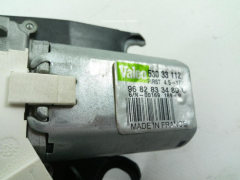 9682833480 MOTOR LIMPIAPARABRISAS TRA CITROEN C5 III Break (TD_) |Desguaces La Cabaña