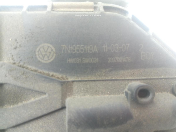 7N1955119A MOTOR LIMPIAPARABRISAS DEL VW SHARAN (7N1, 7N2) |Desguaces La Cabaña