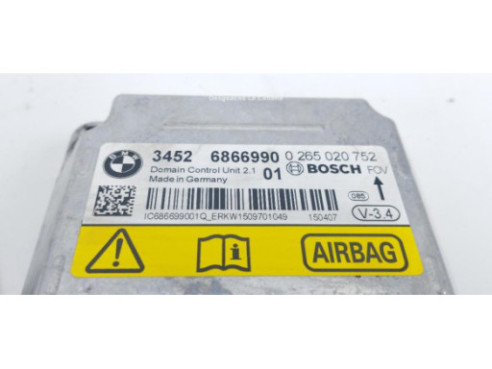 3452686699001 CENTRALITA AIRBAG BMW 5 (F10) |Desguaces La Cabaña