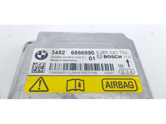3452686699001 CENTRALITA AIRBAG BMW 5 (F10) |Desguaces La Cabaña