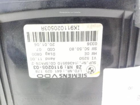 911020503 CUADRO INSTRUMENTOS BMW 3 (E90) |Desguaces La Cabaña