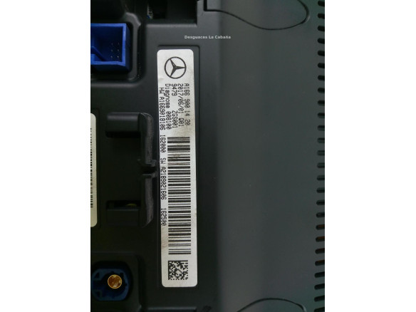 A1669001420 PANTALLA MULTIMEDIA MERCEDES BENZ CLASE A (W176) |Desguaces La Cabaña