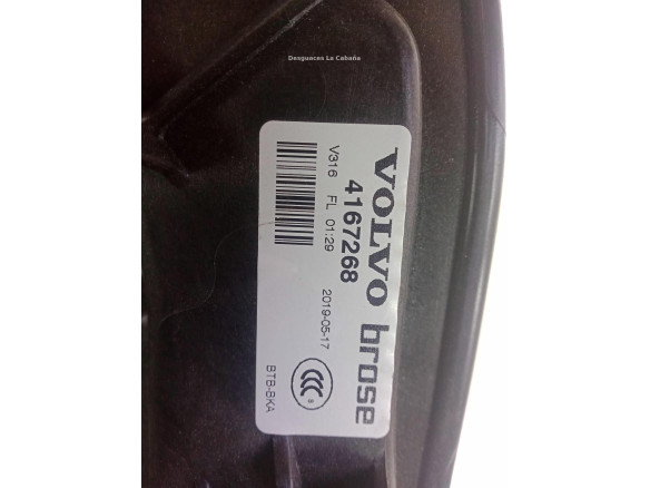 4167268 ELEVALUNAS PUERTA LAT DEL IZQ VOLVO XC40 (536) |Desguaces La Cabaña