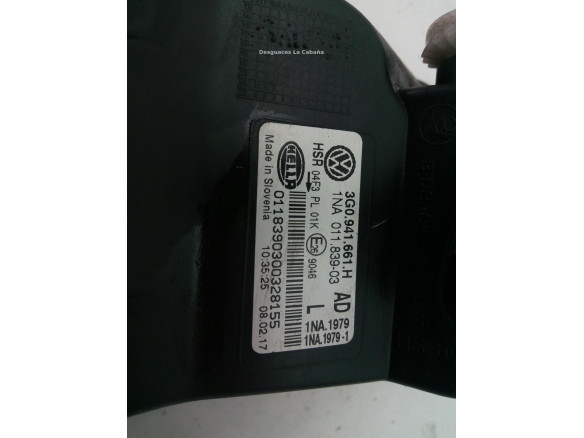 3G0941661H NIEBLA DEL IZQ VW PASSAT (3G2) |Desguaces La Cabaña
