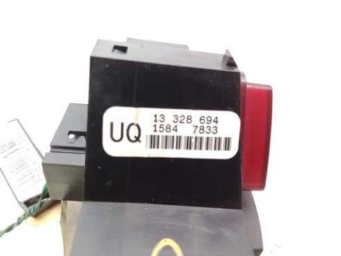 13328694, INTERRUPTOR WARNING OPEL CORSA D (S07) |Desguaces La Cabaña