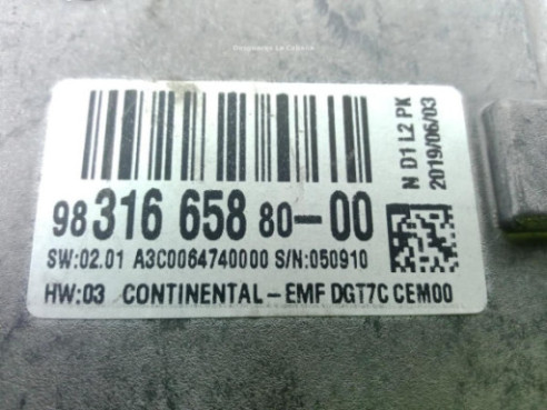 9831665880 PANTALLA MULTIMEDIA CITROEN SPACETOURER |Desguaces La Cabaña