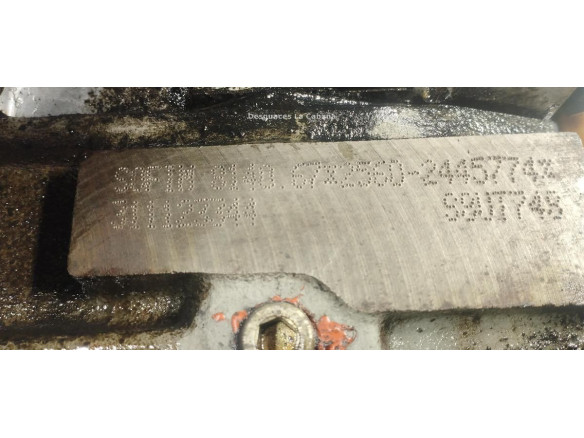 814067 MOTOR RENAULT MASTER I Furgón (T__) |Desguaces La Cabaña