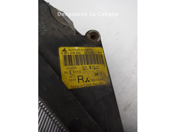 0301208222 FARO DERECHO MITSUBISHI COLT VI (Z3_A, Z2_A) |Desguaces La Cabaña