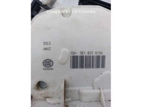 CERRADURA PUERTA LAT DEL IZQ SKODA RAPID Spaceback (NH1) |Desguaces La Cabaña