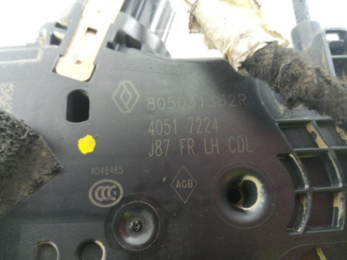 805031332R CERRADURA PUERTA LAT DEL IZQ RENAULT CAPTUR (J5_, H5_) |Desguaces La Cabaña