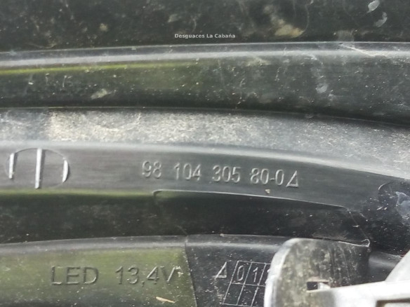 98104305800A PILOTO TRA DER EXT PEUGEOT 208 |Desguaces La Cabaña