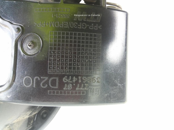 39061479 TAPA COMBUSTIBLE OPEL ASTRA K (B16) |Desguaces La Cabaña