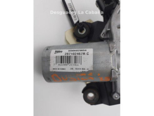 MOTOR LIMPIAPARABRISAS TRA DACIA DUSTER |Desguaces La Cabaña