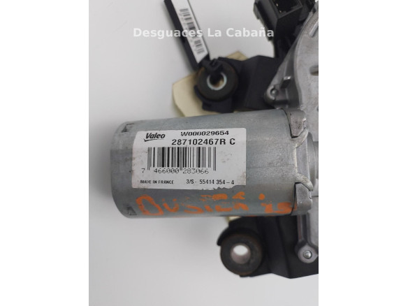 MOTOR LIMPIAPARABRISAS TRA DACIA DUSTER |Desguaces La Cabaña