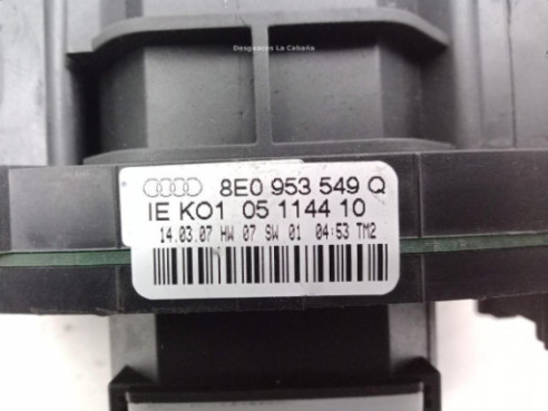 8E0953549Q, MANDO COMPLETO AUDI A4 (8EC, B7) |Desguaces La Cabaña