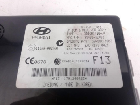 954003Z403 MODULO ELECTRONICO 3 HYUNDAI i40 (VF) |Desguaces La Cabaña