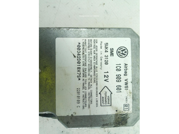 1C0909601 CENTRALITA AIRBAG VW POLO (6N2) |Desguaces La Cabaña