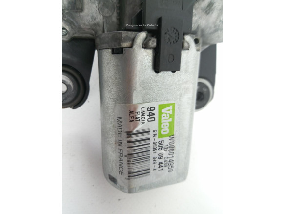 50509441 MOTOR LIMPIAPARABRISAS TRA ALFA ROMEO GIULIETTA (940_) |Desguaces La Cabaña