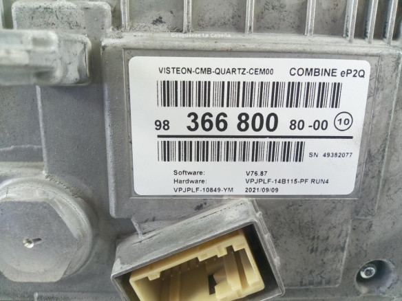 9836680080 CUADRO INSTRUMENTOS PEUGEOT 208 II (UB_, UP_, UW_) |Desguaces La Cabaña