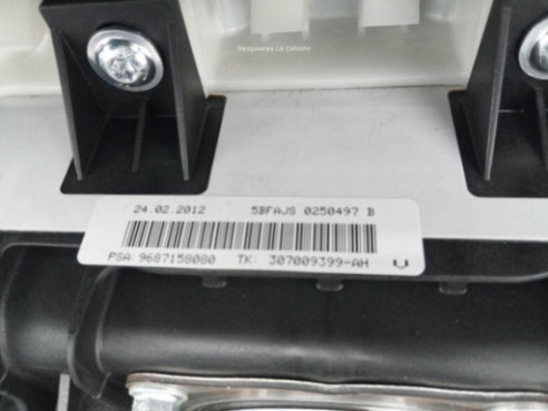 KIT AIRBAGS + SALPICADERO + CINTURONES + CENTRALITA CITROEN C4 II (B7) |Desguaces La Cabaña