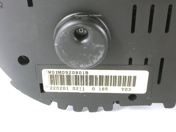 1M0920801B CUADRO INSTRUMENTOS SEAT LEON (1M1) |Desguaces La Cabaña