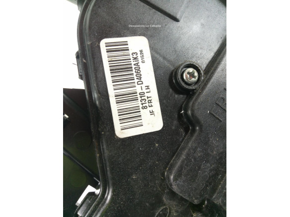 81310D4060A CERRADURA PUERTA LAT DEL IZQ KIA OPTIMA |Desguaces La Cabaña