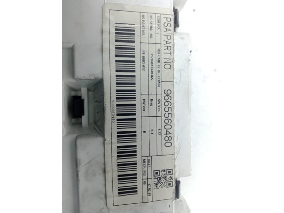 9665560480 CUADRO INSTRUMENTOS CITROEN C5 III Break (TD_) |Desguaces La Cabaña