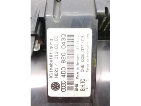 4D0820043Q MANDO CLIMA AUDI A8 (4D2, 4D8) |Desguaces La Cabaña