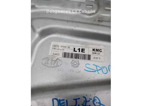 ELEVALUNAS PUERTA LAT DEL IZQ KIA SPORTAGE (JE_, KM_) |Desguaces La Cabaña
