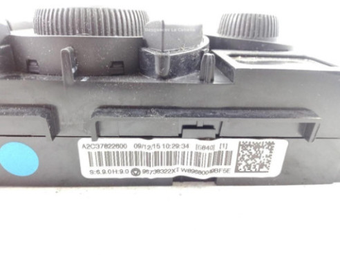 96738322XT MANDO CLIMA PEUGEOT 3008 Limusina (0U_) |Desguaces La Cabaña