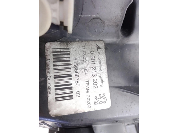 9656668780 FARO DERECHO PEUGEOT 407 (6D_) |Desguaces La Cabaña