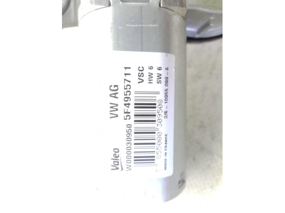 5F4955711 MOTOR LIMPIAPARABRISAS TRA SEAT LEON (5F1) |Desguaces La Cabaña