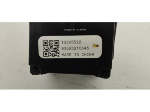 02690410534, 13305522 MANDO LIMPIAPARABRISAS OPEL MERIVA B Limusina (S10) |Desguaces La Cabaña