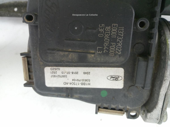 MOTOR LIMPIAPARABRISAS DEL FORD FIESTA VII |Desguaces La Cabaña