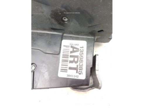 13598385 CERRADURA PUERTA LAT TRA DER OPEL ASTRA K (B16) |Desguaces La Cabaña